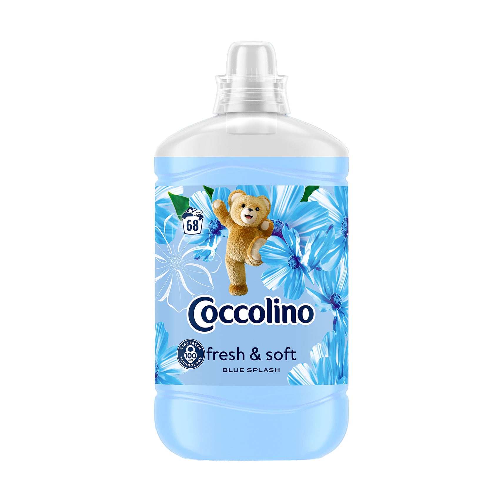 Кондиціонер для білизни Coccolino Fresh &amp; Soft Blue Splash 68 циклів прання, 1.7 л